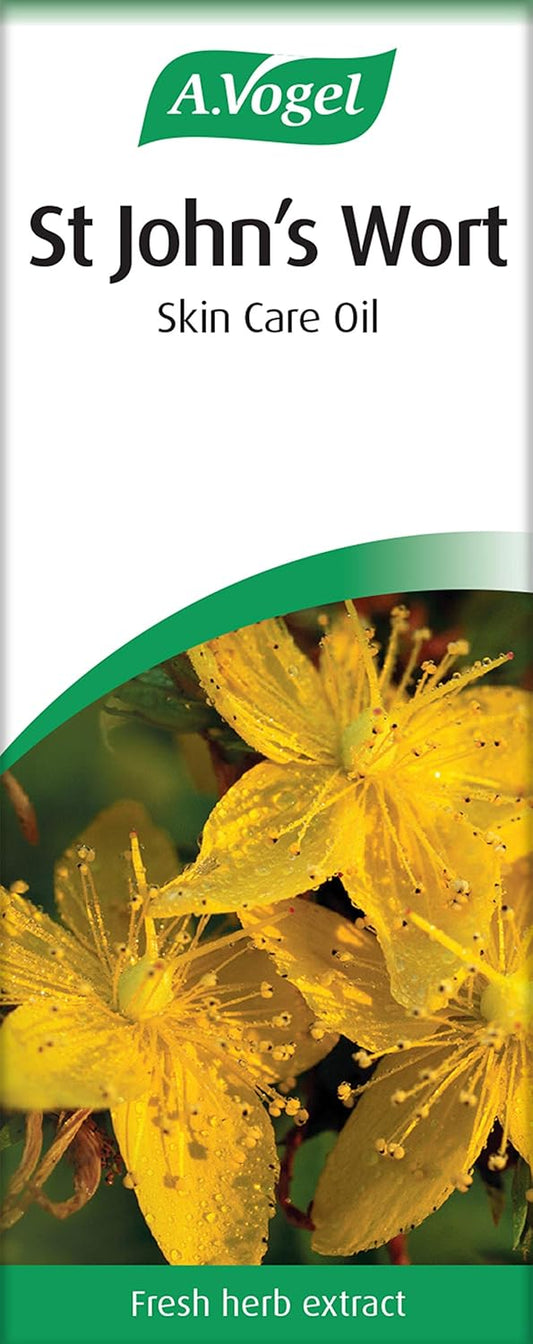 A.Vogel St. John’S Wort Skin Care Oil | Soothe & Protect Dry Skin | Extract Of Freshly Harvested, Organically Grown St. John’S Wort | Suitable For All Skin Types | 100Ml