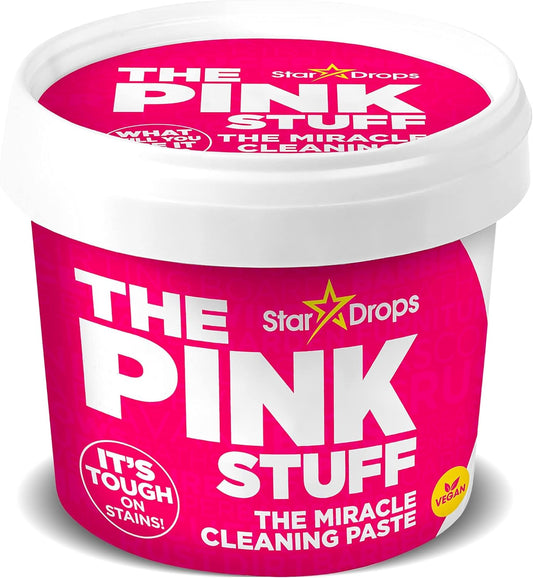 Stardrops - The Pink Stuff - The Miracle Cleaning Paste and Bathroom Foam Cleaner Bundle (1 Cleaning Paste, 1 Bathroom Foam Cleaner)