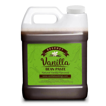 Vanilla Bean Paste For Baking And Cooking - Gourmet Madagascar Bourbon Blend Made With Real Vanilla Seeds - 32 Ounces