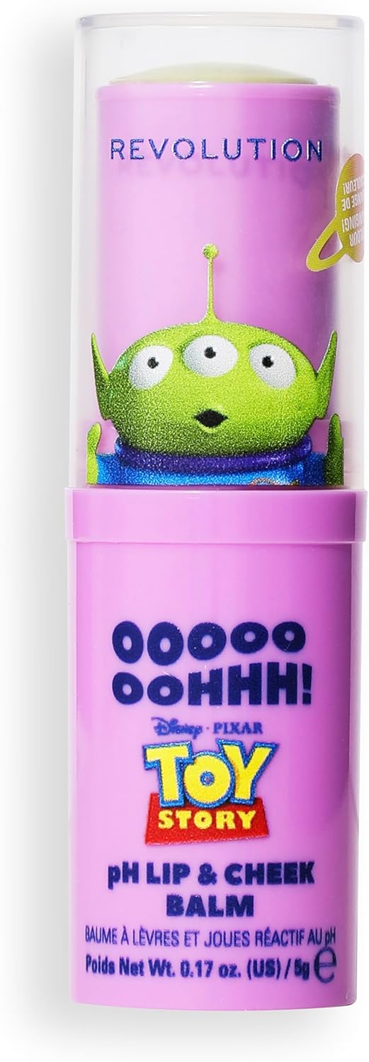 Revolution, Disney'S Toy Story X Revolution Alien Lip & Cheek Ph Balm, Lip & Cheek Stain, Long-Lasting, Vegan & Cruelty-Free