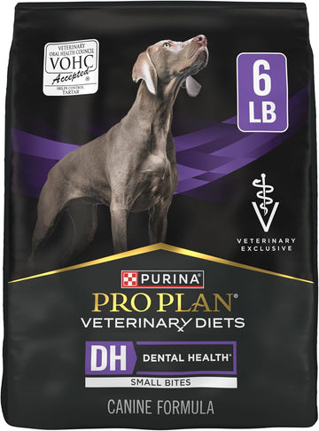 Purina Pro Plan Veterinary Diets Dh Dental Health Small Bites Canine Formula Dry Dog Food - 6 Lb. Bag