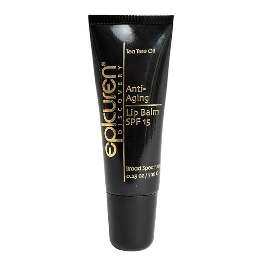 Epicuren Discovery Anti-Aging Lip Balm Spf 15, Tea Tree, 0.25 Oz