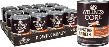 Wellness Core Digestive Health Chicken Grain Free Wet Dog Food, 13 Ounce Can (Pack Of 12)