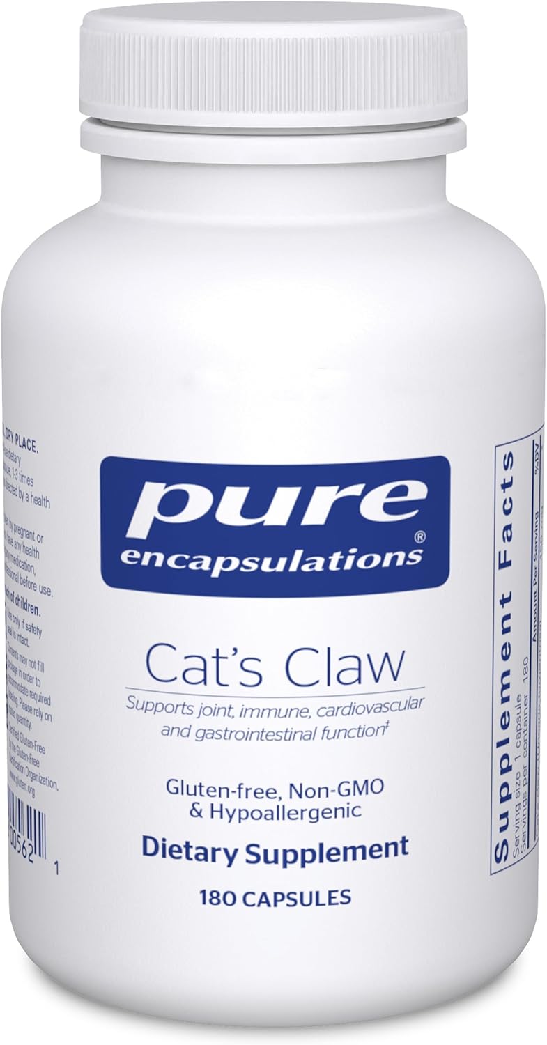 Pure Encapsulations Cat'S Claw | Supplement To Support Joints, Immune And Cardiovascular Systems, And Gastrointestinal Health* | 180 Capsules