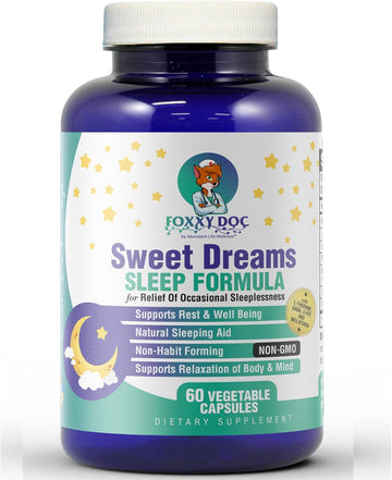 Melatonin Sleep Supplement With Gaba, 5-Htp, L-Theanine - Sweet Dreams – By Dr. Valerie Nelson