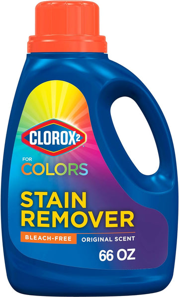 Clorox 2 for Colors Stain Remover and Laundry Additive, Original, 66 Fluid Ounces (Pack May Vary)