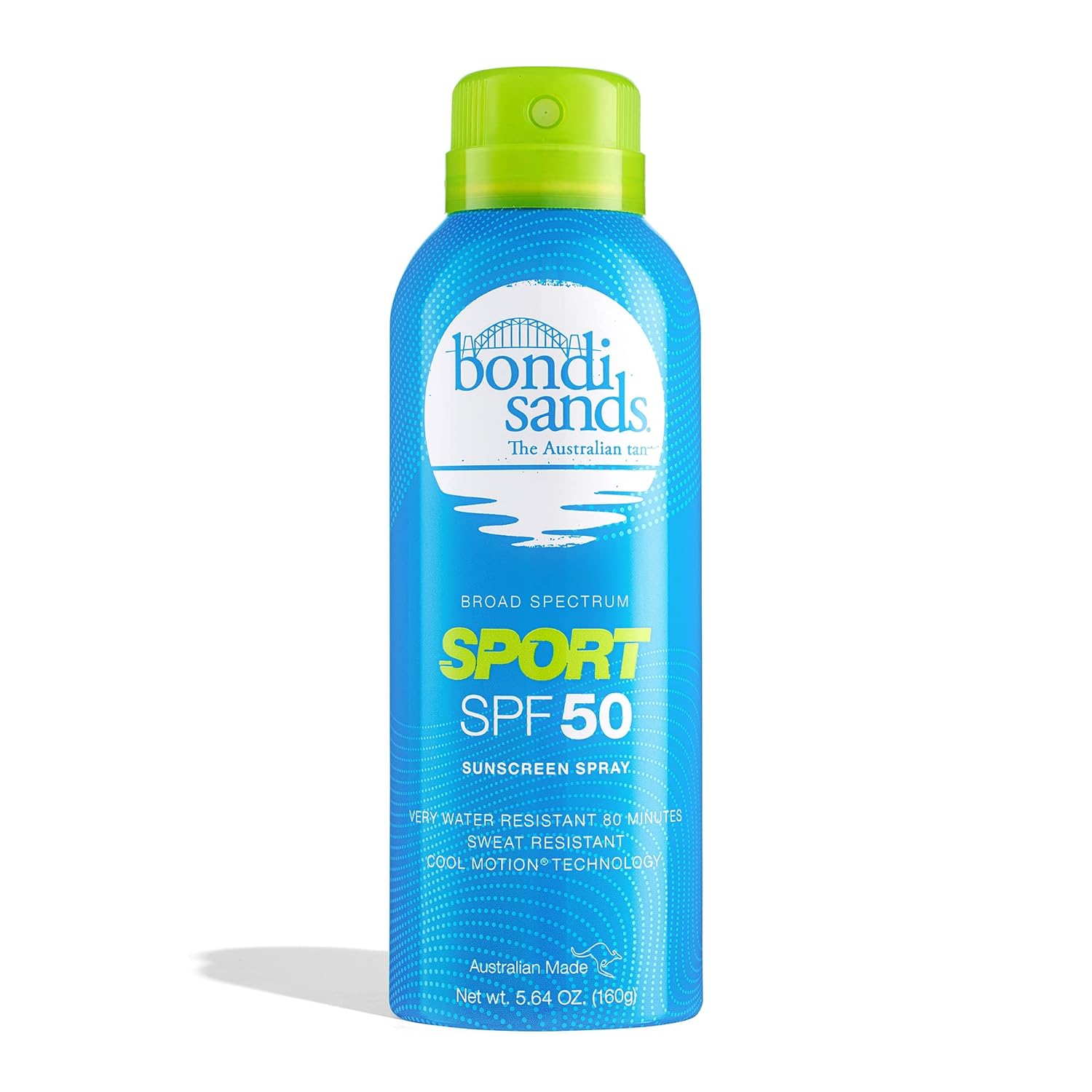 Bondi Sands Sport SPF 50 Aerosol Mist | High-Performance Protection, Cool Motion Technology, Non-Greasy, Water + Sweat-Resistant Sunscreen | 5.64 Oz