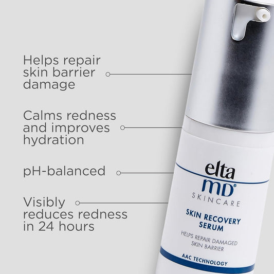 Eltamd Skin Recovery Face Serum, Redness Relief For Face, Visibly Reduces Redness In 24 Hours, 1.0 Oz Pump