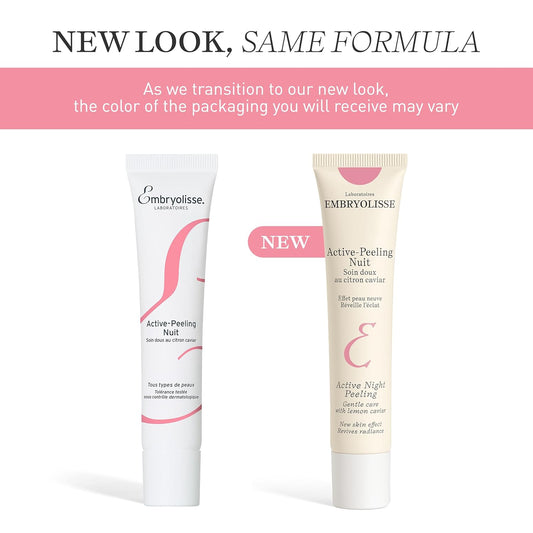 Embryolisse Active Night Peeling Treatment. Ultra Gentle Night Exfoliating Cream With Shea Butter For Radiant Skin. Leaves The Face Softer, Rejuvenated & More Radiant. 1.35 Fl Oz