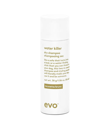 Evo Water Killer Dry Shampoo - Absorbs Oil To Refresh Hair, Reduces Damage From Excessive Washing - Hair Styling Spray