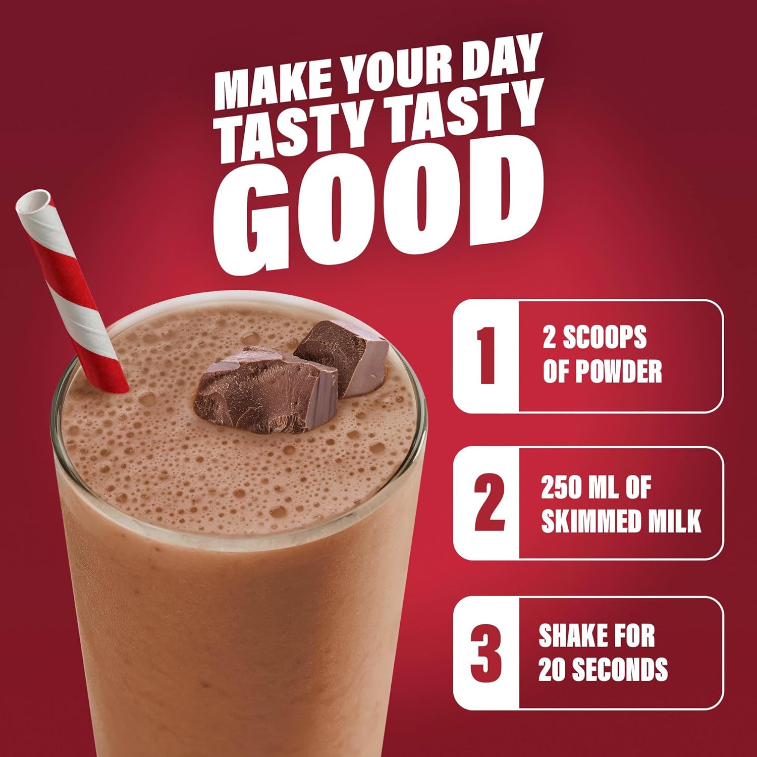 SlimFast Meal Replacement Shake for Weight Loss & Balanced Diet, Vitamins and Minerals, Low Calorie, High Protein, Chocolate Flavour, 16 servings, 600 g, Packaging May Vary : Amazon.co.uk: Health & Personal Care