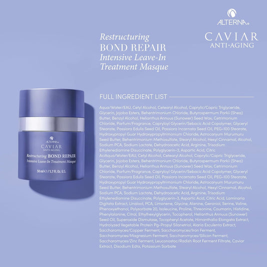 Caviar Anti-Aging Restructuring Bond Repair Intensive Leave-In Treatment Masque 1.7Oz