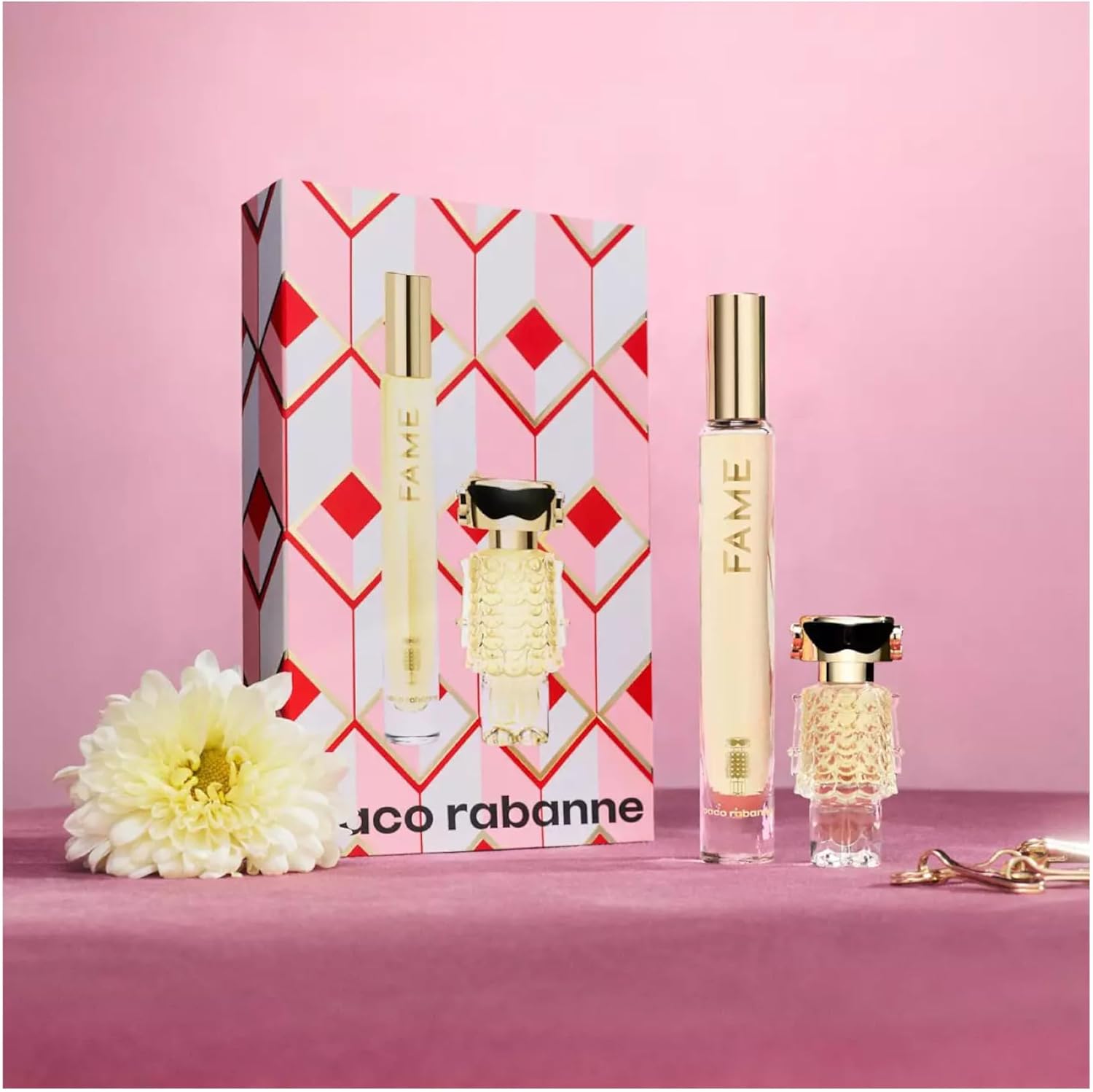 Paco Rabanne Fame Eau De Parfum 2 Pc Mini Travel/Gift Set 4 Ml & 10 Ml