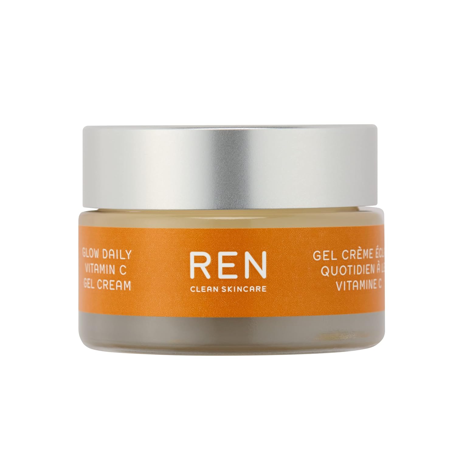 Ren Clean Skincare Glow Daily Vitamin - C Gel Cream Antioxidant Face Moisturizer With Cruelty Free & Vegan