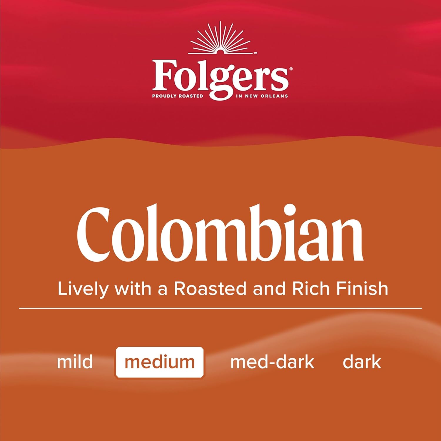 Folgers Colombian Medium Roast Coffee, 128 Keurig K-Cup Pods : Everything Else