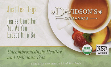 Davidson'S Organics, Cinnamon Apple, 100-Count Unwrapped Tea Bags