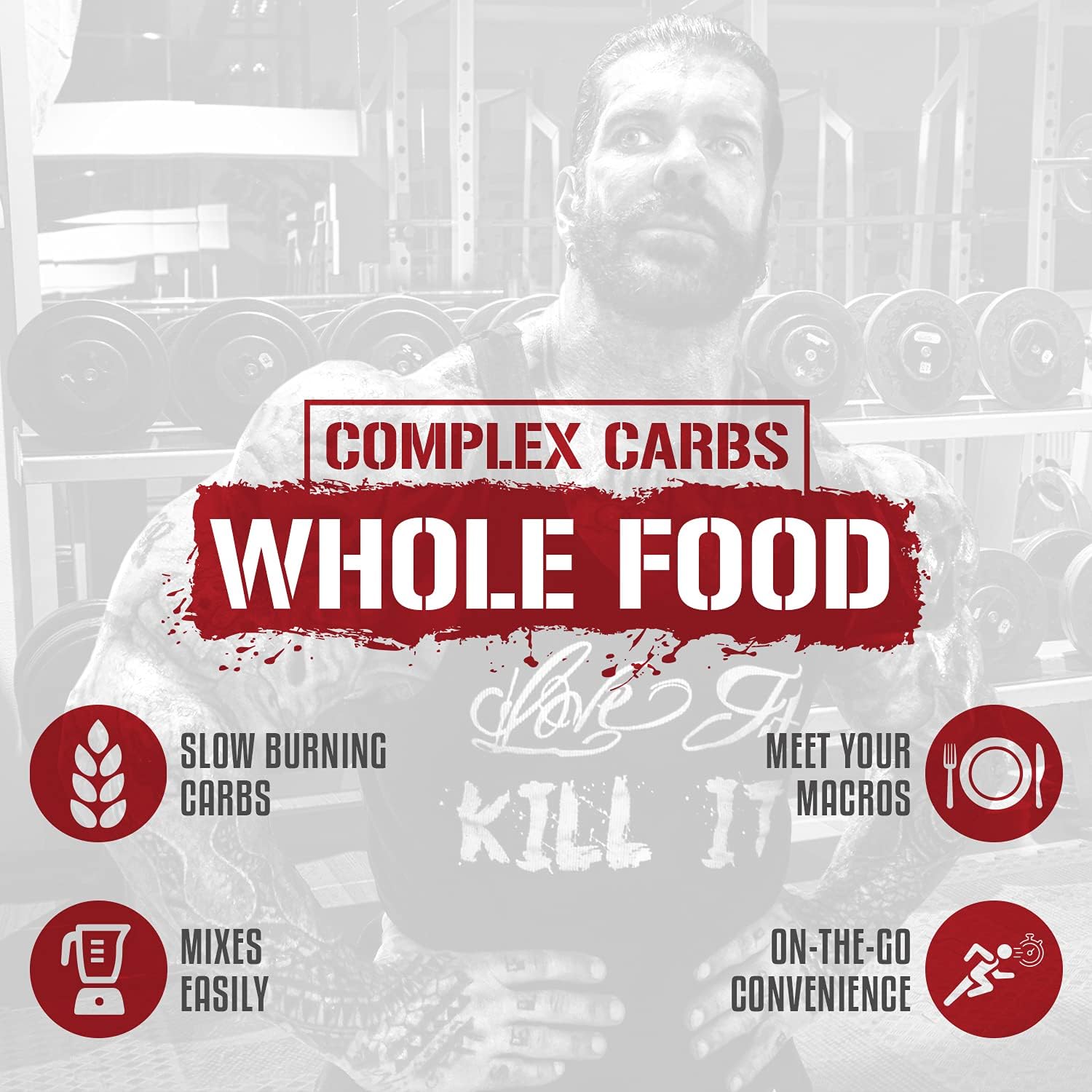 5% Nutrition Rich Piana Real Carbs with Real Food Complex Carbohydrate