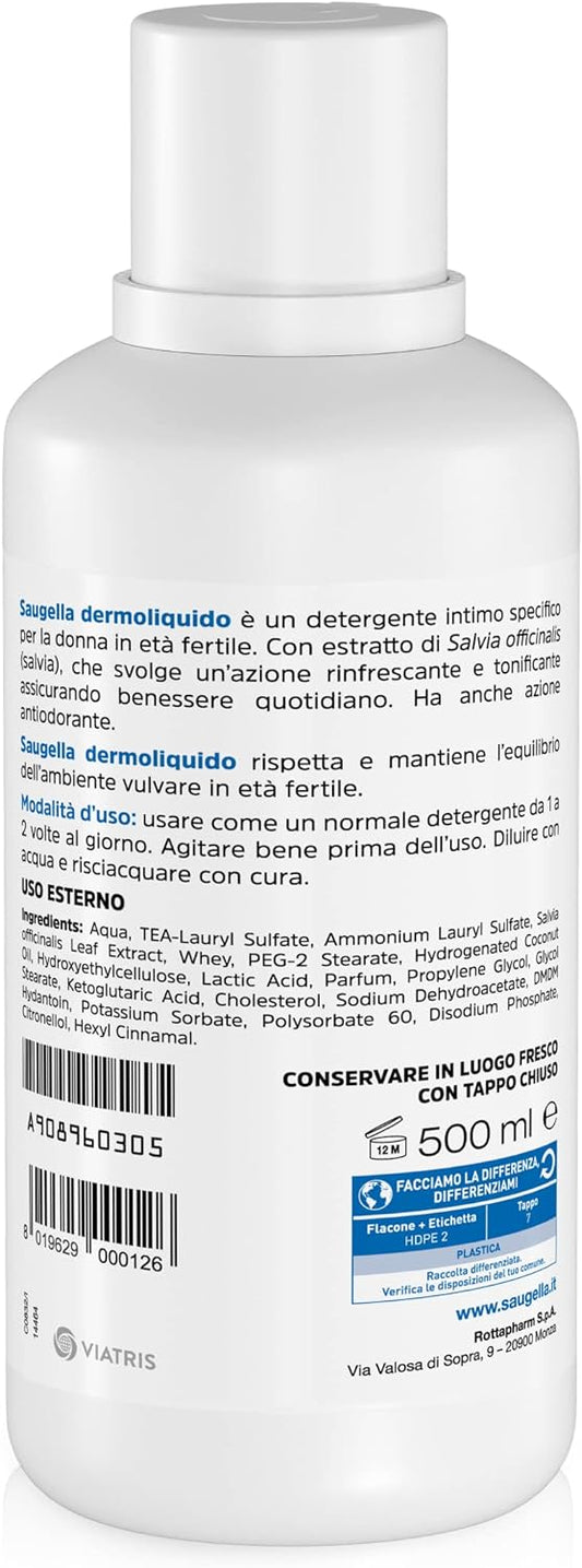 detergente intimo dermoliquido 500 ml