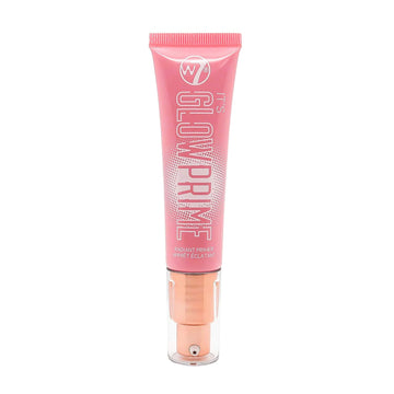 W7 It's Glow Prime Radiant Face Primer - Hydrating Skin & Blurring Imperfections - Watermelon Extract Facial Primer