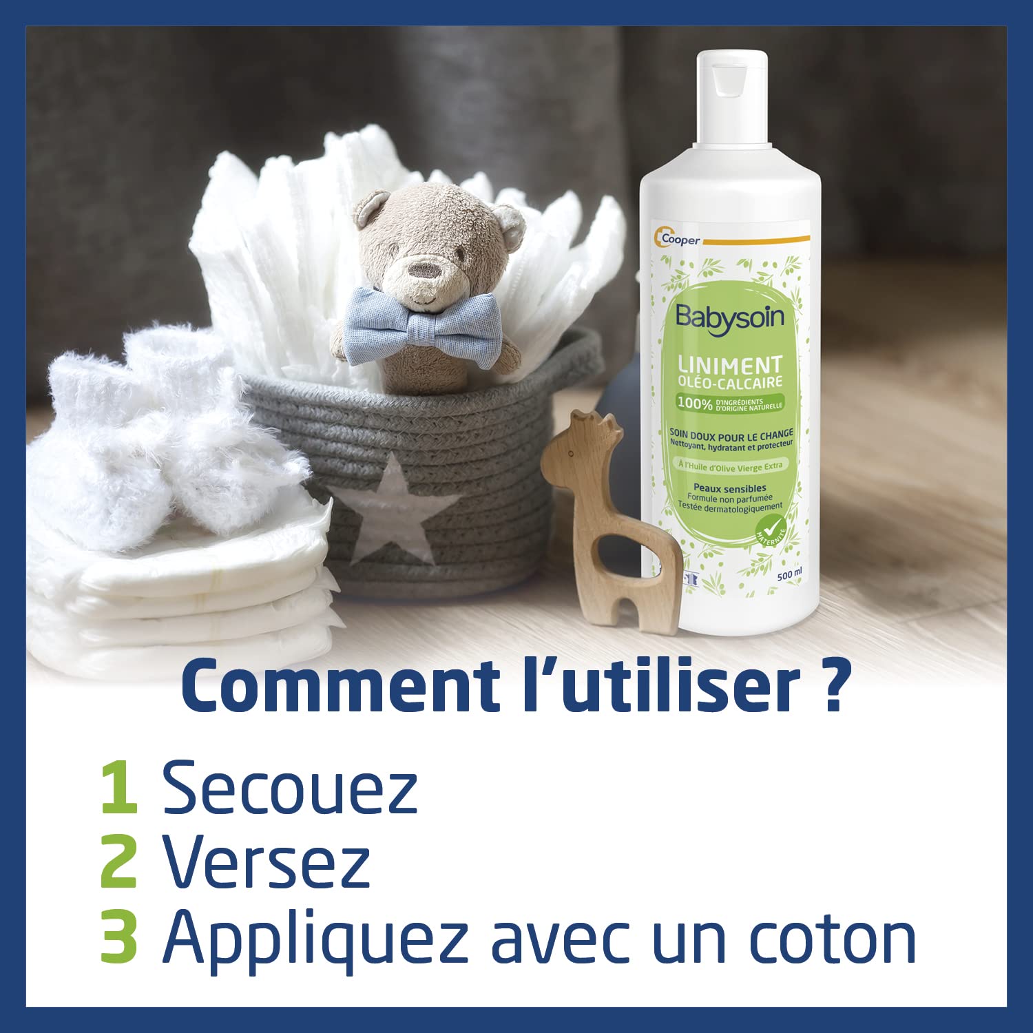 Cooper-Liniment Oleo Calcaire Cooper, 500 Ml