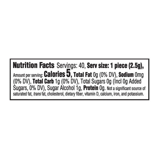 Trident Vibes Sour Patch Kids Watermelon Sugar-Free Chewing Gum, 6 Bottles Of 40 Pieces (240 Total Pieces)