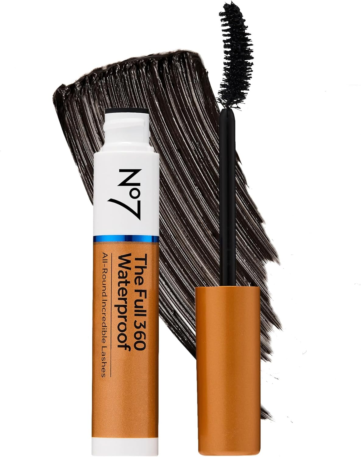 No7 The Full 360 Waterproof Mascara 7Ml - Black