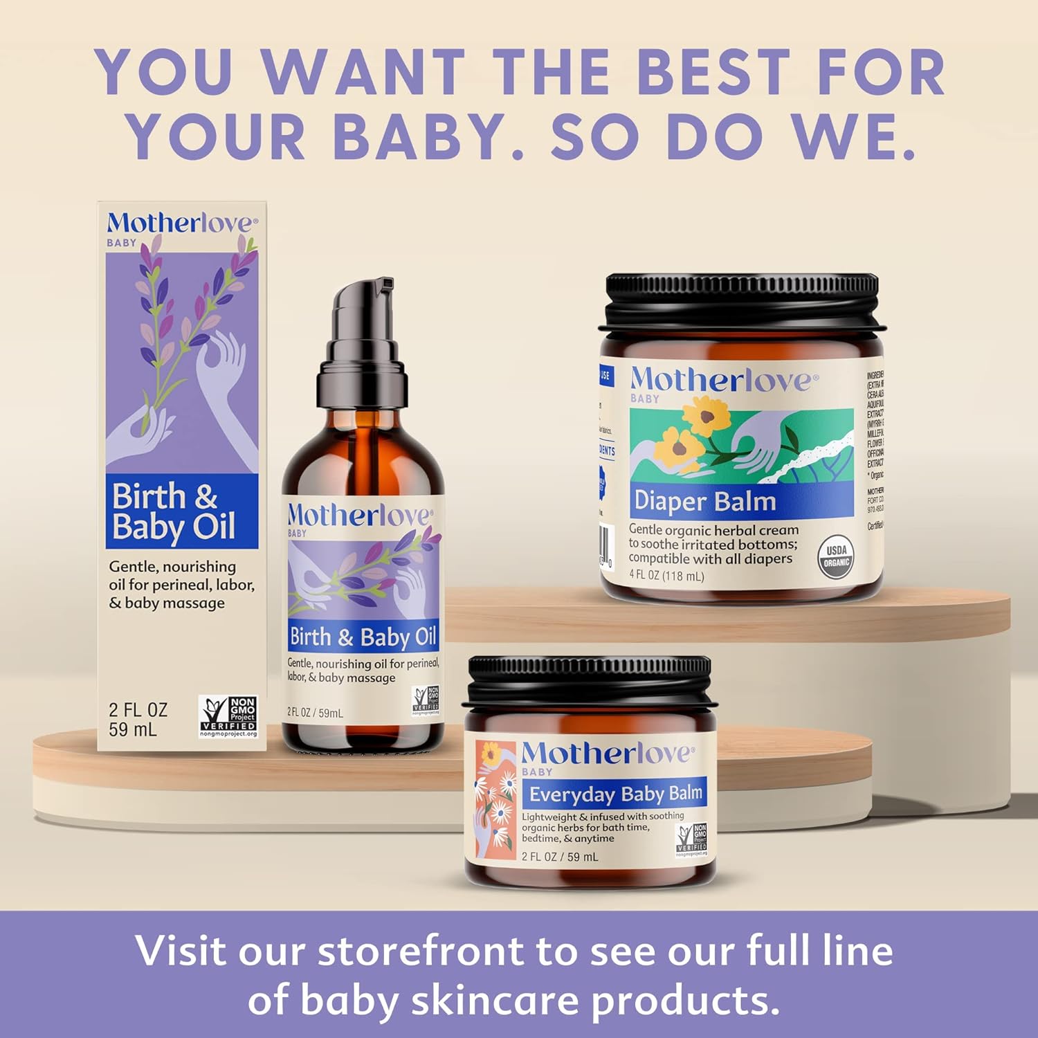 Buy Motherlove Diaper Balm (1 Oz) Organic Herbal Diaper Rash Cream—Cloth Safe, Zinc Oxide- Petroleum-Free—Ideal Diaper Bag Size On  Free Shipping On Qualified Orders