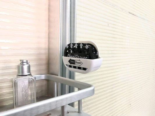 Docking Station Black Razor Holder To Hold Between Uses, Keep Your Safe & Air Dry!