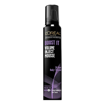 L'Oreal Paris Hair Care Advanced Hairstyle Boost It Volume Inject Mousse, 8.3 Ounce