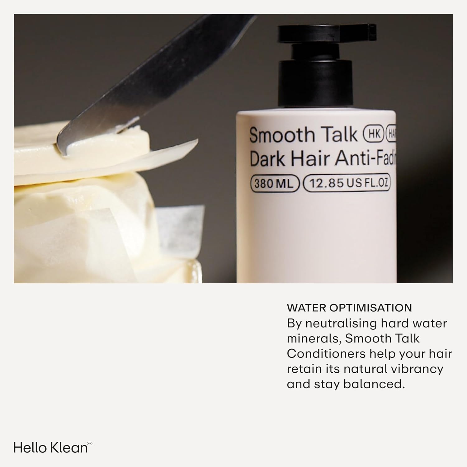 Hello Klean Smooth Talk Dark Hair Anti-Fading Conditioner - Hydrates & Repairs to Reverse Damage Caused by Hard Water - Stop Colour Fading & Protect Against Brassiness - With UV Protection : Amazon.co.uk: Beauty