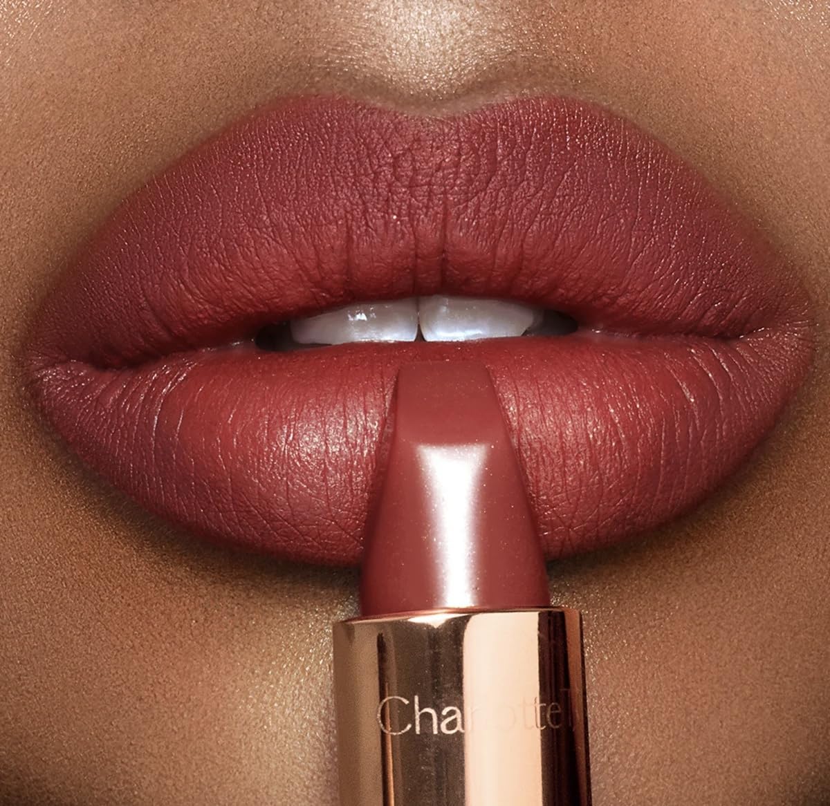 Charlotte Tilbury Iconic Mini Lip Trio - Stoned Rose, Pillow Talk 2, Walk Of No Shame : Beauty & Personal Care