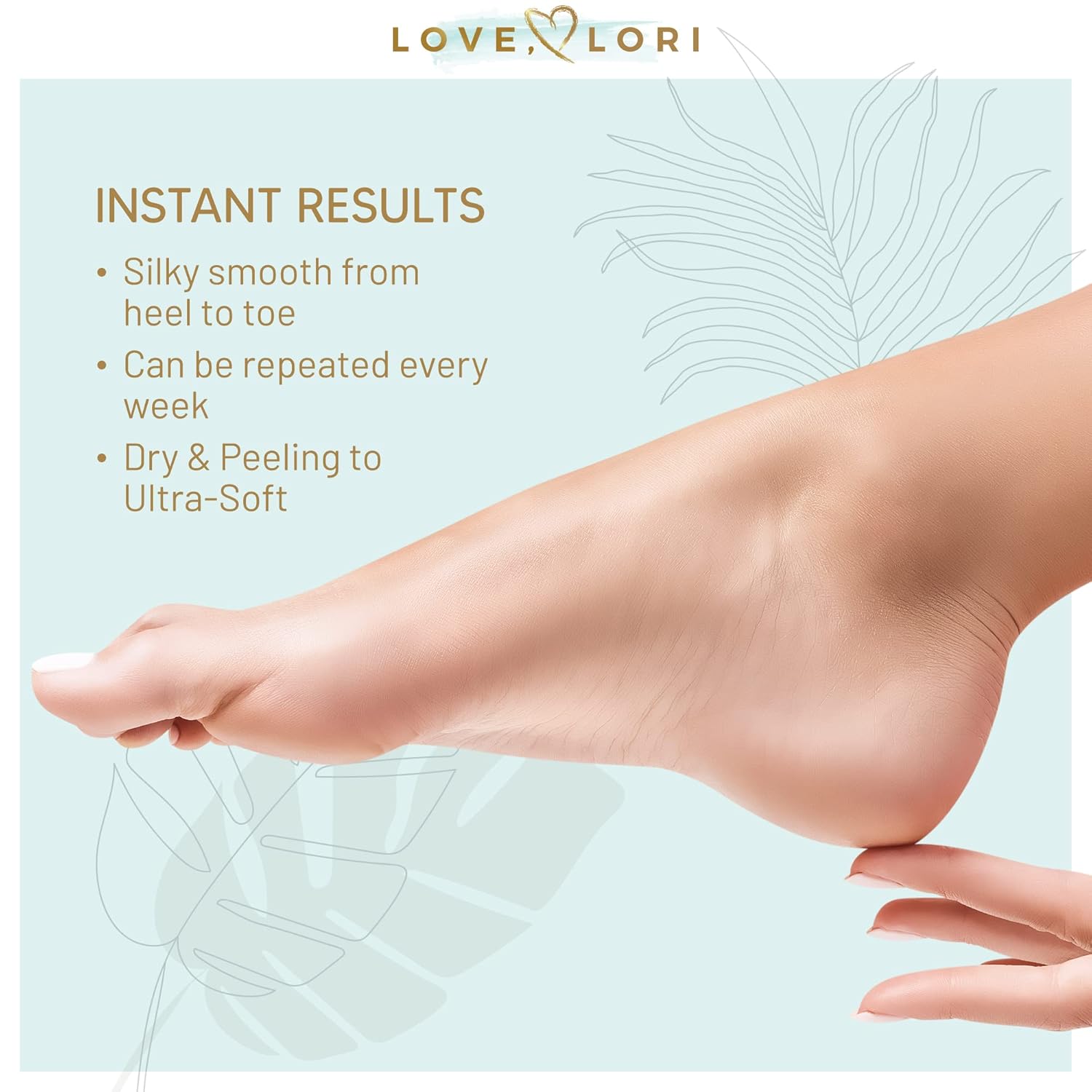 Love Lori, Foot Moisturizer Socks (3 Pack) - Foot Mask Moisturizing for Dry Cracked Feet & Heel - Feet Mask for Baby Feet - Foot Care for Women - Self Care Spa Gifts for Women : Beauty & Personal Care