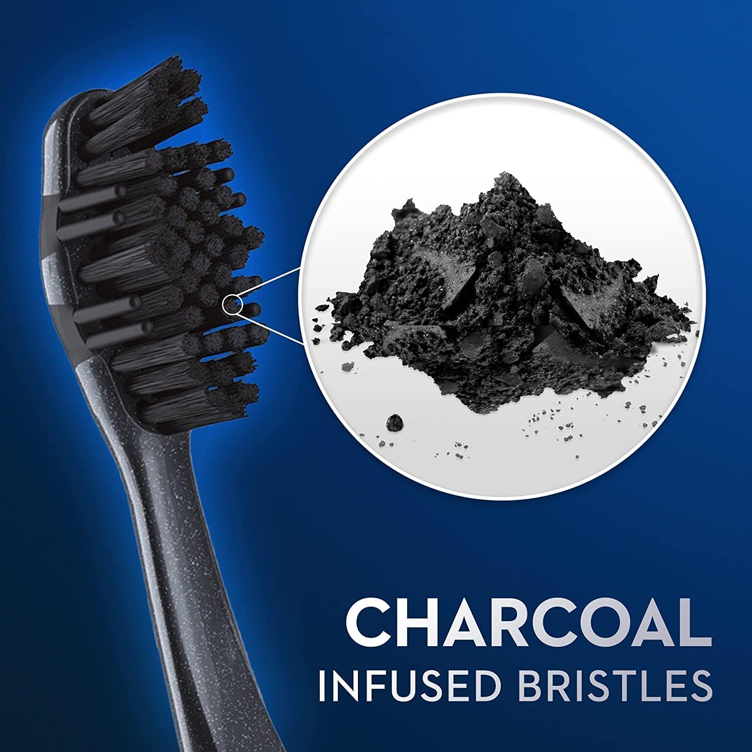 Oral-B Charcoal Toothbrushes, Soft 4ct : Health & Household