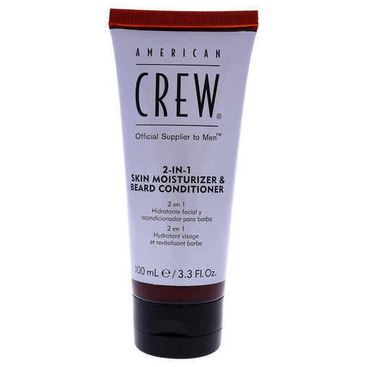 American Crew Skin Moisturizer and Beard Conditioner for Men, 2-in-1, 3.3 Fl Oz : Beauty & Personal Care