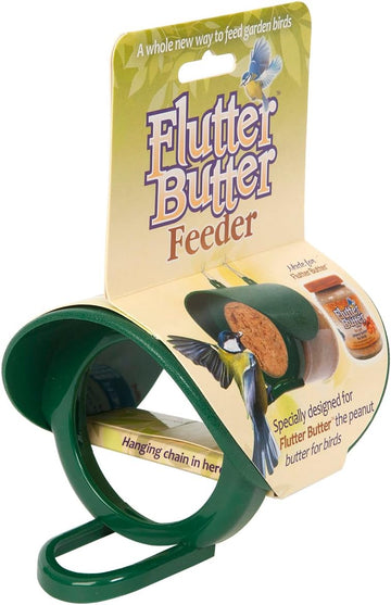 Hanging Flutter Butter Feeder For Garden and Wild Birds - Jacobi Jayne® Flutter Butter® Hanging Feeder For Jars or Refill Pods - A Whole New Way to Feed Garden Birds?FBF-2