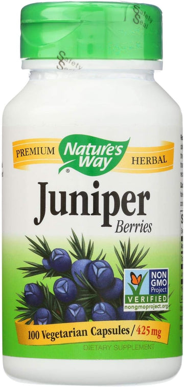 Nature's Way - Juniper Berries, 425 mg, 100 capsules