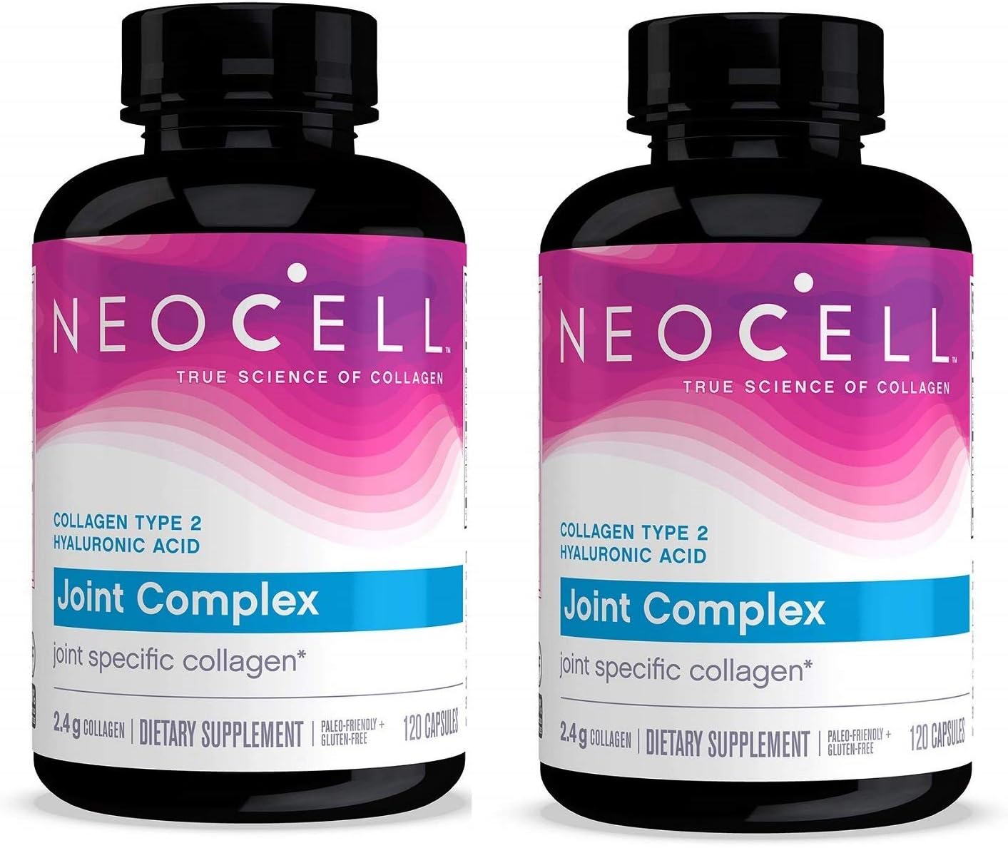 Neocell Collagen Type 2 Immucell Complete Joint Support Capsules, 2400 Mg, 120 Count (120X2)