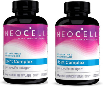 Neocell Collagen Type 2 Immucell Complete Joint Support Capsules, 2400 Mg, 120 Count (120x2)