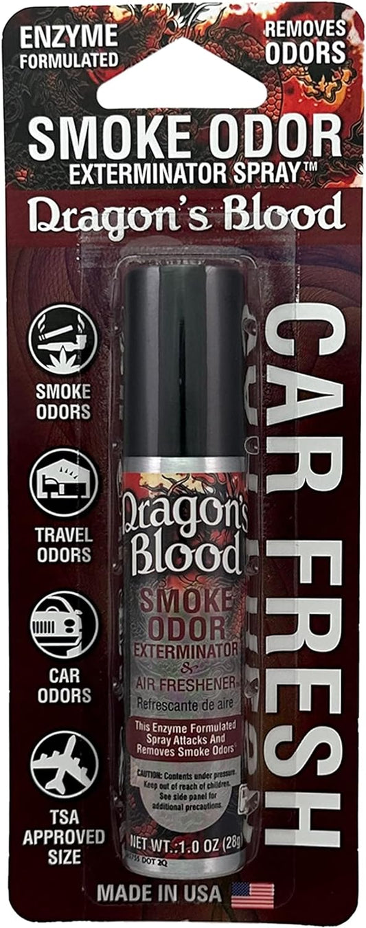 Smoke Odor Exterminator Air Fresh Spray - Your Ultimate Solution for Smoke and Household Odor Elimination - 1 oz Spray (Dragon's Blood, 1 Pack) : Health & Household