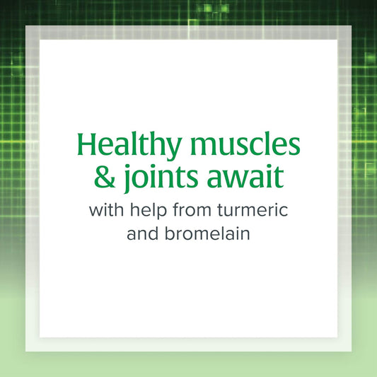 Natural Factors, Turmeric & Bromelain 450 Mg, Muscle And Joint Support, 180 Capsules