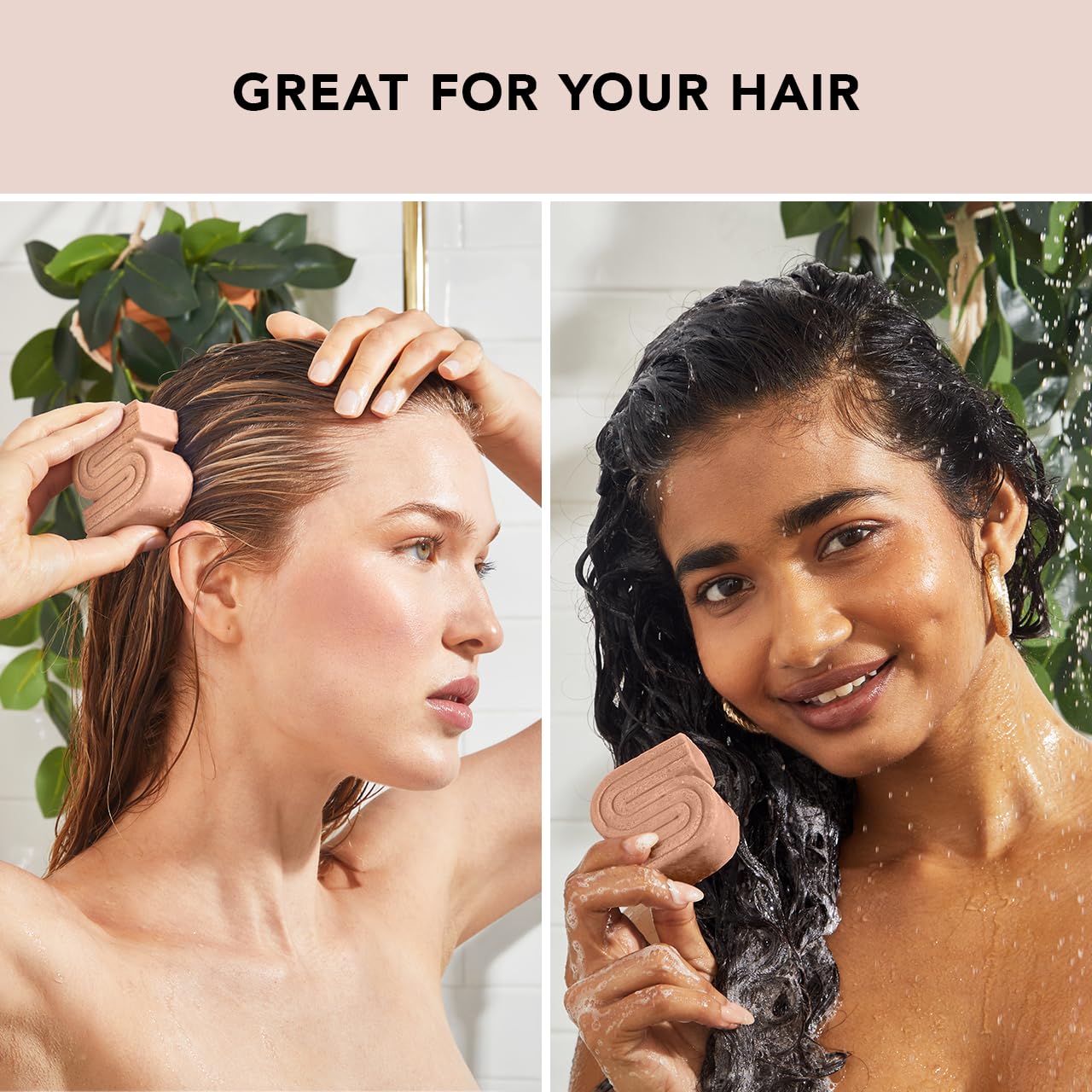 Kitsch Rice Water Shampoo Bar - Dry Hair Shampoo & Soap Bar For Hair Care - Women And Mens Shampoo - Strengthens Damaged Hair - Vegan, Paraben-Free, Sulfate-Free – All Hair Types, Made In Usa - 3.2Oz : Beauty & Personal Care