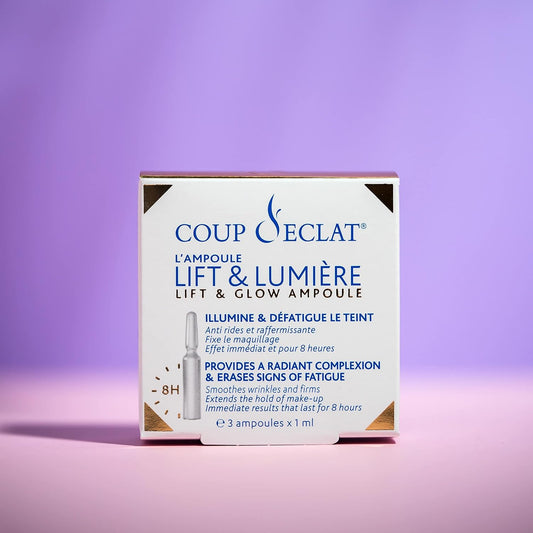Coup D'Eclat Lift & Glow Ampoules - Instant Radiance Boosting Serum For All Skin Types 3X 0.033 Fl.Oz