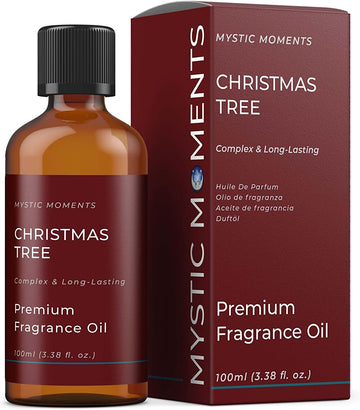 Mystic Moments | Christmas Tree Fragrance Oil - 100ml - Perfect for Soaps, Candles, Bath Bombs, Oil Burners, Diffusers and Skin & Hair Care Items