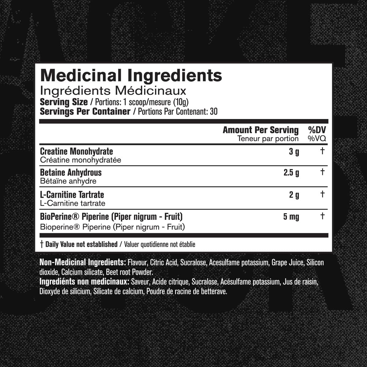 Jacked Factory Growth Surge Creatine Post Workout w/L-Carnitine - Daily Muscle Builder & Recovery Supplement with Creatine Monohydrate, Betaine, L-Carnitine L-Tartrate - 30 Servings, Fruit Punch : Health & Household