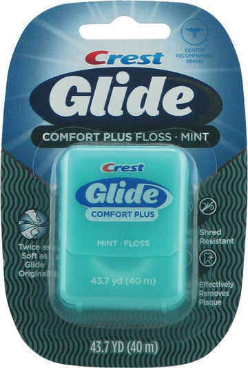 Oral-B Glide Pro-Health Comfort Plus Dental Floss, Mint, 43.7-Yard Dispenser, Pack of 6 : Beauty & Personal Care