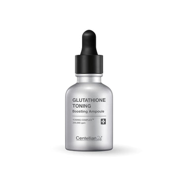 Valentines Day Gifts Centellian 24 Glutathione Toning Boosting Ampoule (1.01Fl Oz) Illuminated & Even Skin Tone With 200,000 Ppm Glutathione Complex, Niacinamide & Vitamins. Korean Skin Care