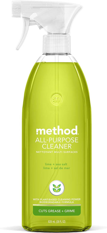 Method All-Purpose Cleaner, Lime + Sea Salt, 28 Ounce, 1 Pack, Packaging May Vary