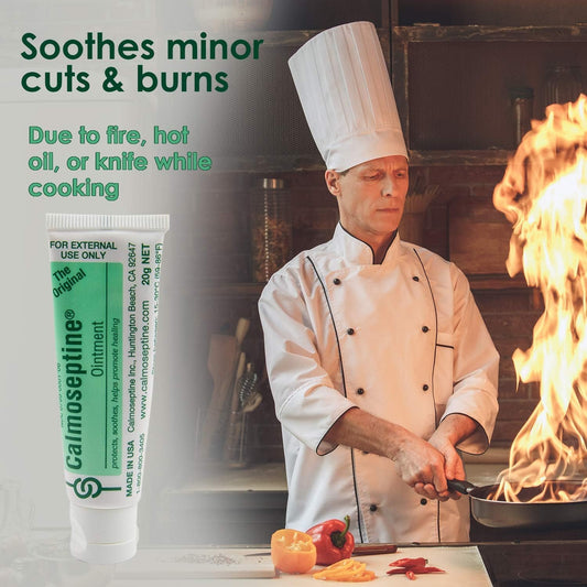 Calmoseptine Ointment. Soothing Menthol Relief For Skin Irritations. 20 Gram Travel Size Tube