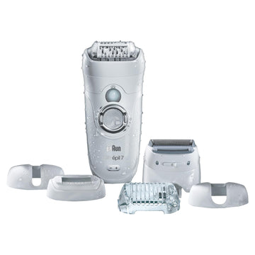 Braun Silk-Épil 7 7-561 - Wet & Dry Cordless Electric Hair Removal Epilator, Ladies' Electric Shaver, And Bikini Trimmer For Women