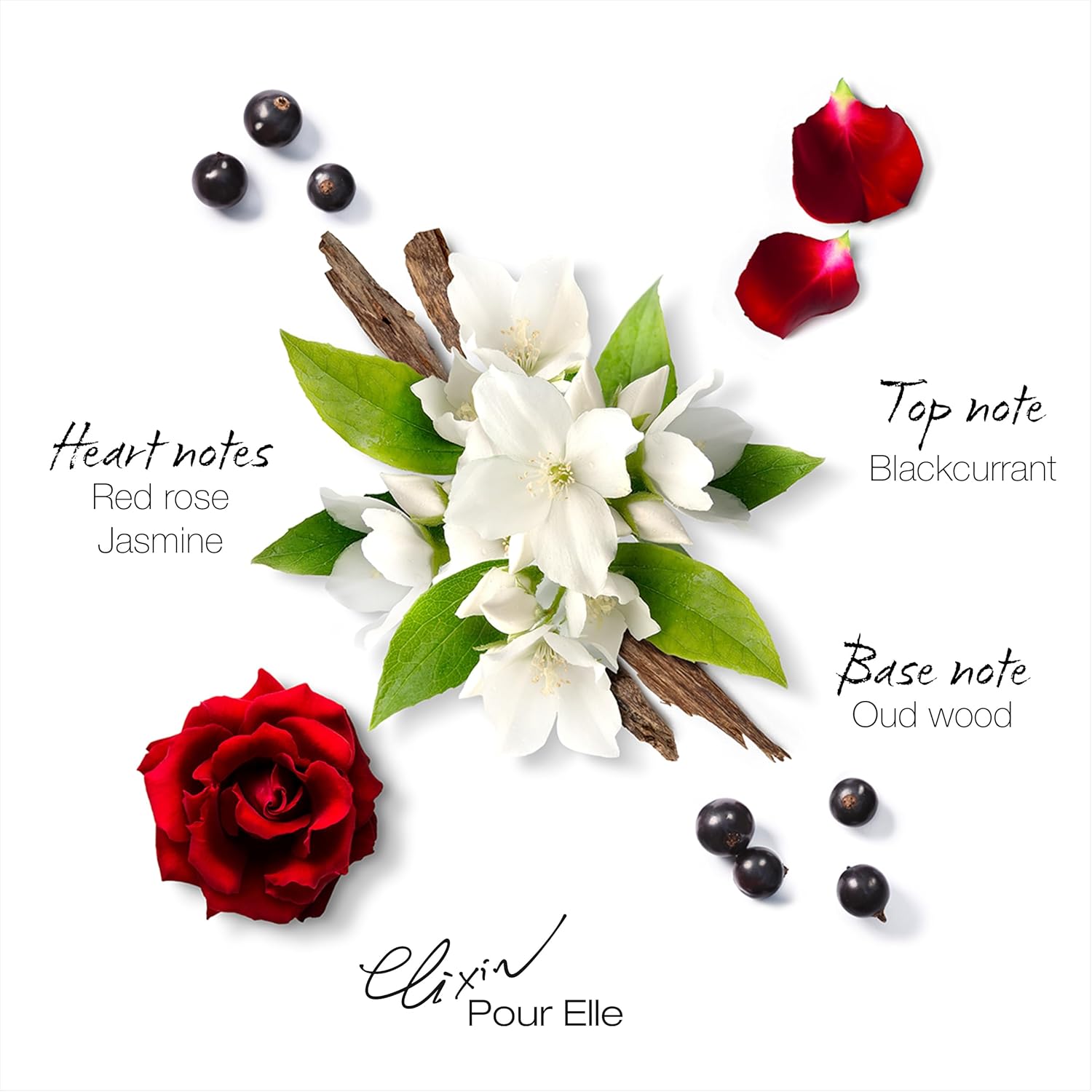 Mauboussin - Elixir Pour Elle 100Ml (3.3 Fl Oz) - Eau De Parfum For Women - Floral & Oriental Scents : Beauty & Personal Care